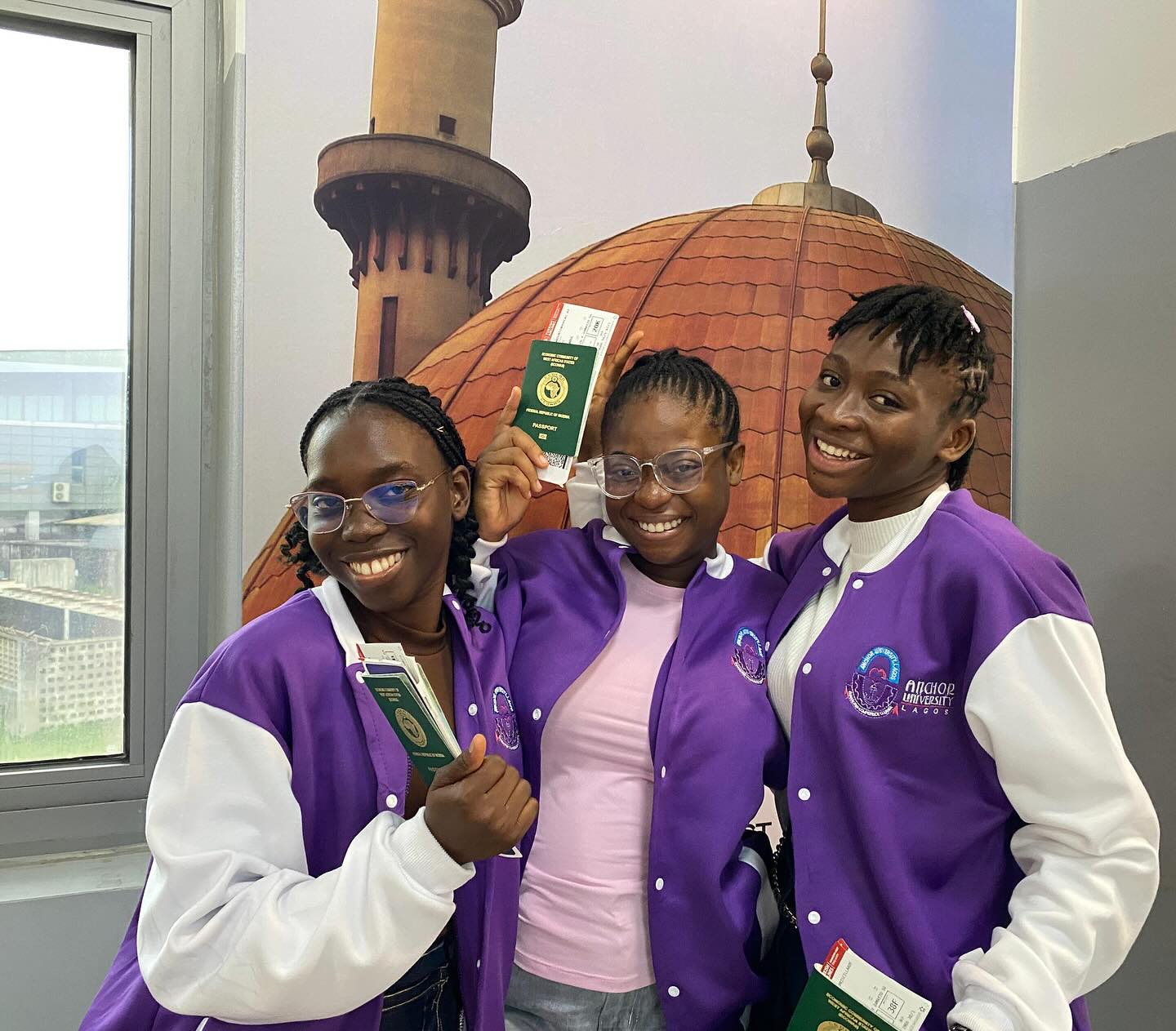 Anchor University undergraduate students on campus