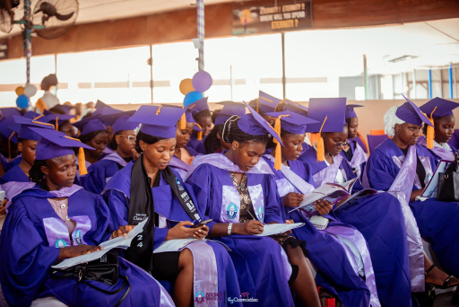 Graduating students at Anchor University convocation