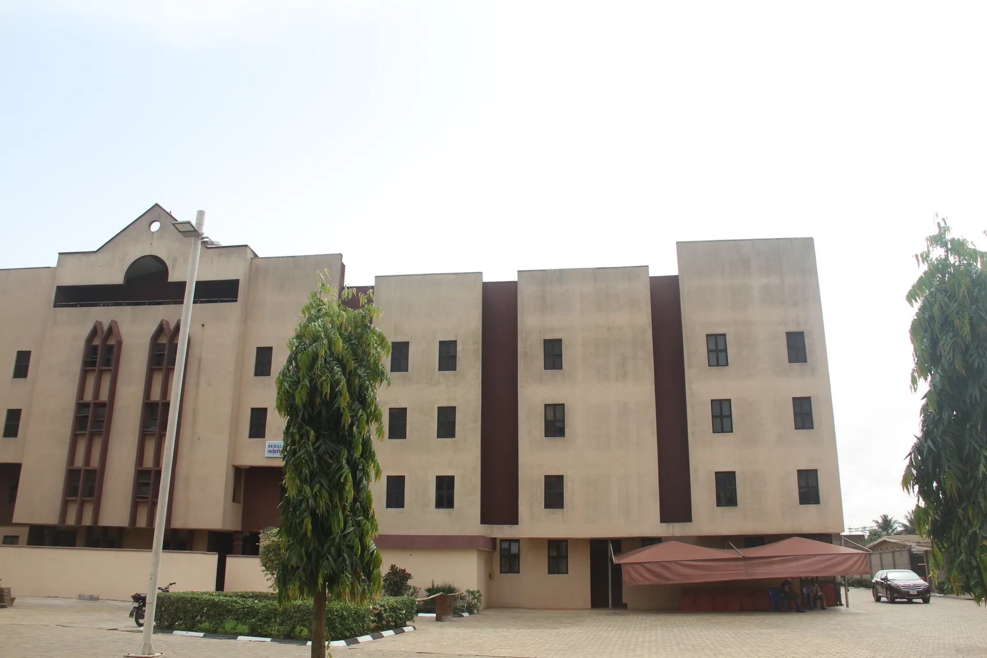 Exterior of an Anchor University building
