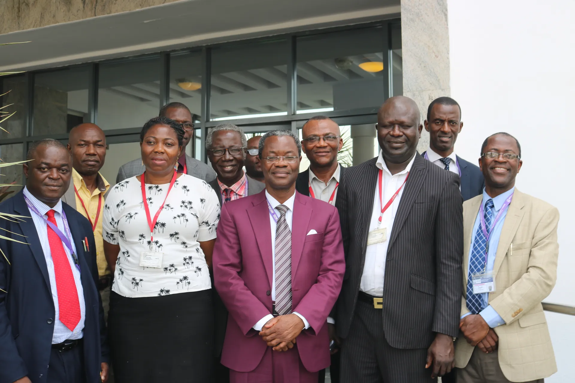 Anchor University delegation at Punch Newspaper